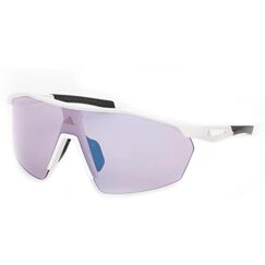 Adidas Sportbrille ANEMOS LIGHT, SP0115 Erwachsen, Frame white