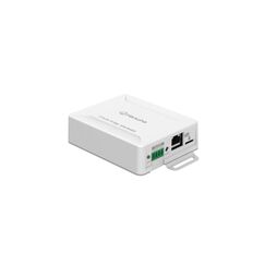 Hanwha Vision SPA-B1000 Audio Bridge Analog zu IP Bridge, POE 15w/24 VDC