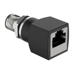 Hanwha Kabel SPP-C1245 M12 zu R45 Konverter, 5 Stück