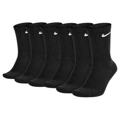 Nike Cushioned Training Crew Sock 6-Pack Grösse 42-46, Farbe: schwarz
