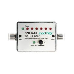 Axing Sat Finder, Satellitenmessgerät mit LED und akkustischem Signal