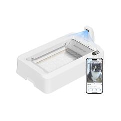 Petkit Purobot Crystal Duo mit Kamera selbstreinigende Katzentoilette