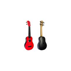 Flight Travel Uku Soprano ABS - Red Ukulele, Gigbag