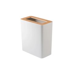 Yamazaki Papierkorb RIN MDF/Metall, China, Weiss