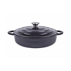 COCON Bräter 28 cm Schwarz 3.5L 28cm x 7cm Ind Gas Electric Ceram