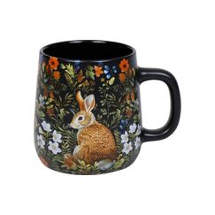Könitz Porzellan Könitz Becher Forest Wildlife - Rabbit 450ml., höhe 88mm, breite 131mm, Ø 97mm
