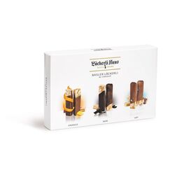 Basler Läckerli au chocolat Orange, Noir & Lait, 540 g