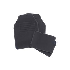 HP Autozubehör Fussmatten-Set Florida Uni sw 4-tlg. 100% Polypropylen
