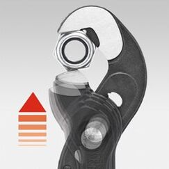 Knipex 87 41 250 Verstellbarer Schraubenschlüssel Einstellbarer Schraubenschlüssel