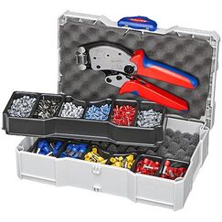 Knipex 97 90 13 Kabel-Crimper Werkzeugsatz Mehrfarbig