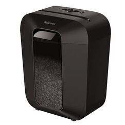 Fellowes Powershred LX41 Aktenvernichter Partikelschnitt-Zerkleinerung Schwarz