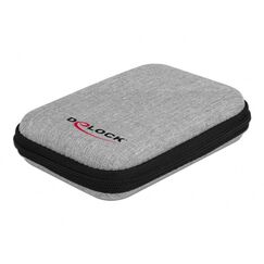 DeLOCK Schutztasche für 2.5″ SSDs, externe Gehäuse oder Festplatten bis 12 x 8 x 2 cm