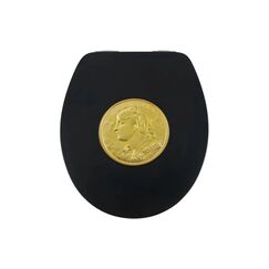Diaqua WC-Sitz Gondo Vreneli MDF - FSC 100%, Schwarz