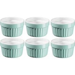 Mäser Auflaufform OMEA 6 Stück, rund, 9.5 cm, Mint