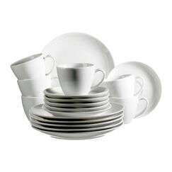 Mäser Kaffeeservice Barca 18-teilig, Weiss