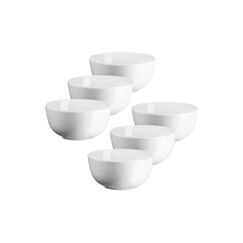 Mäser Müeslischüssel Barca 6 Stück, 14 cm, Weiss