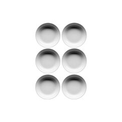 Mäser Suppen & Pastateller tief Barca 6 Stück, 20.5 cm, Weiss