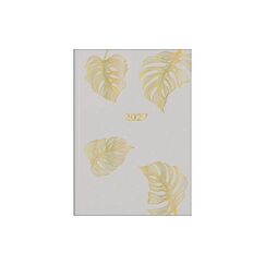 rido/idé  Tagesagenda Design Line 1T/1S, 148x210mm, Monstera