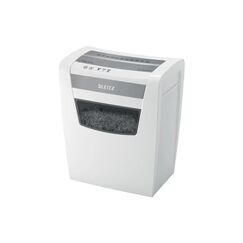 Leitz Aktenvernichter IQ Office P-4, 8 Blatt, sehr leise, grau/weiss