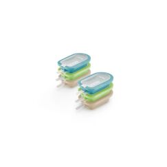 Lékué Glaceform 6er Set Mediterrane Mixed Farben