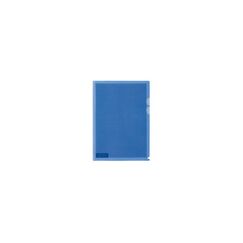 PLUS Datenschutz-Sichthülle A4, 5 Stück blau, Camouflage-Druck, PP