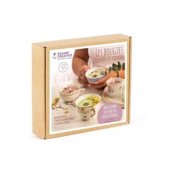 GRAINE CREATIVE Graine Bastelset Kerzen giessen, blumige Kerze