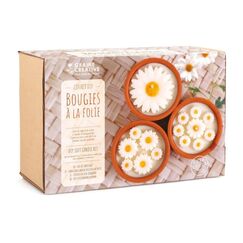 GRAINE CREATIVE Graine Bastelset Kerzen giessen, Blumen