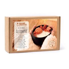 GRAINE CREATIVE Graine Bastelset Kerzen giessen, Herbst