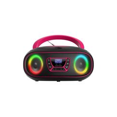 Denver Electronics Denver TDB-212 Bluetooth Boombox Pink DAB-Radio mit