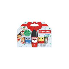 STABILO Textmarker Boss Mini Frosty Friends 5er Etui