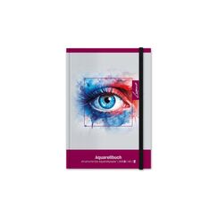 Lumart Aquarellblock A5 weiss, strukturiert, 300 g/m2, 20 Blatt