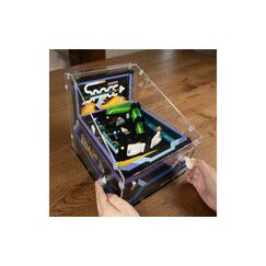 iDisplayit Acryl-Display LEGO 11374 Flipperautomat schwarzer Boden