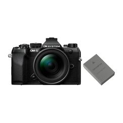 OM Digital Solutions OM System OM-5 II Camera Kit Black M.Zuiko  ED 12-45mm F/4 PRO inkl. Akku