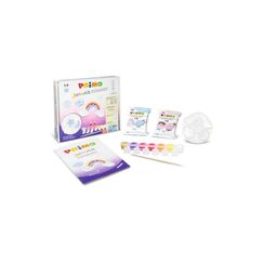 Primo Juniorkit Kawaii Set Modelliermasse, Farbe, Pinsel, Form