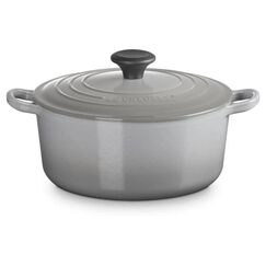 Le Creuset Bräter Tradition 24cm 4.2l, perlgrau