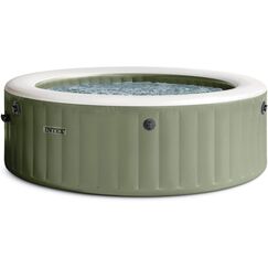 Intex 6-PERSON OLIVE GREEN ROUND BUBBLE SPA SET