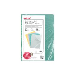 Kolma Sichtmappe A4 PE soft 10 Stück assortiert
