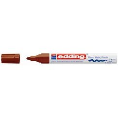 edding Lackmarker 750-CREA braun, Rundspitze 2-4mm