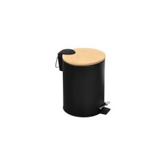 Kesper Kosmetik-Eimer mit Soft-Close 3 Liter, Schwarz