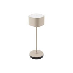 COCON Tischlampe Romantico, Sand mit Ladestation, Farbe: Sand, 1800mAh