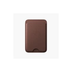 VONMÄHLEN Fabric Kickstand Wallet, Brown