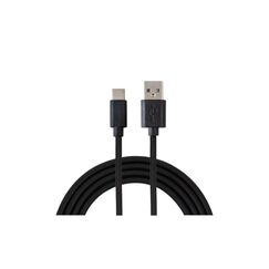 NIZE USB-Kabel A-C schwarz 0.5m 27W / 480Mbps / 3 Stück
