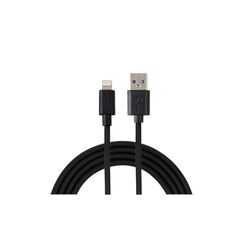 NIZE USB-Kabel A- L schwarz 1.5m 12W / 480Mbps / 3 Stück