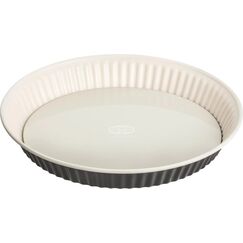Dr. Oetker Tarte-/Quicheform  Exklusiv 28cm, Emaille Hebeboden