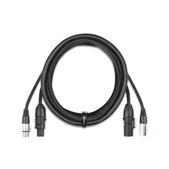 PD-Connex PD Connex CX07-2 Kombikabel Pwc/XLR, DMX, 2m