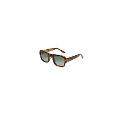 OKKIA CLUB  STROMBOLI CLASSIC HAVANA Sonnenbrille, Green Lens