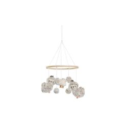 Fehn Holz-Mobile Faultier Grau/Beige