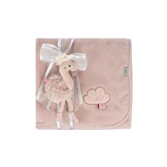 Fehn Kuscheldecke Flamingo Rose ab 0+ Monaten