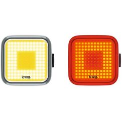 Knog Lichtset Blinder Square twin pack black