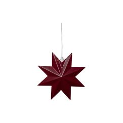 Star Trading Metall Stern Classic Indoor, Rot, 28cm